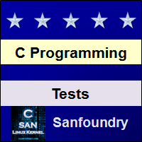C Programming Tests