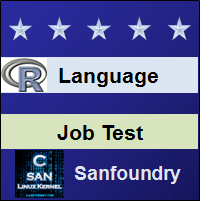 R Programming Job Test