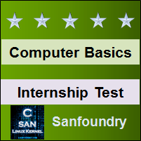 Computer Fundamentals Internship Test