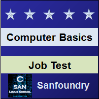 Computer Fundamentals Job Test