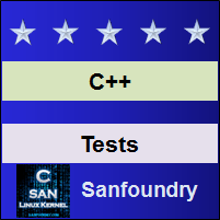 C++ Programming Tests