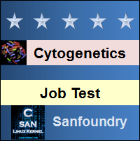 Cytogenetics Job Test