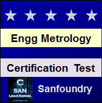 Engineering Metrology Certification Test
