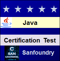 Java Programming Certification Test