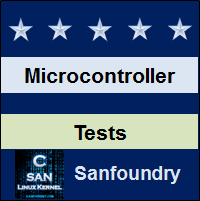 Microcontroller Tests