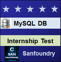MySQL Internship Test
