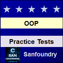 Object Oriented Programming Practice Tests