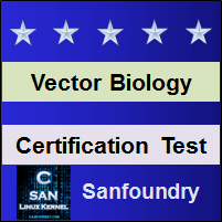 Vector Biology and Gene Manipulation Certification Test