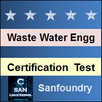 Waste Water Engineering Certification Test