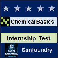 Basic Chemical Engineering Internship Test