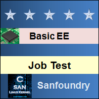 Basic Electrical Engineering Job Test