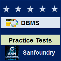 Database Management System Practice Tests