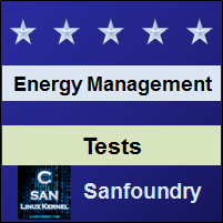 Energy and Environment Management Tests