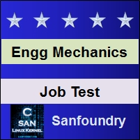 Engineering Mechanics Job Test