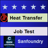 Heat Transfer Job Test