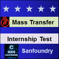 Mass Transfer Internship Test