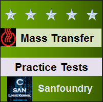 Mass Transfer Practice Tests