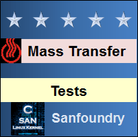 Mass Transfer Tests