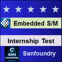 Embedded System Internship Test
