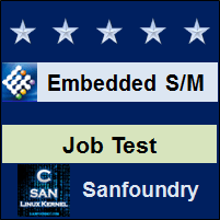 Embedded System Job Test