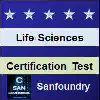 Life Sciences Certification Test
