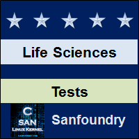 Life Sciences Tests