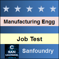 Manufacturing Processes II Job Test