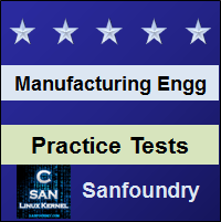 Manufacturing Processes II Practice Tests