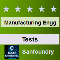 Manufacturing Engineering II Tests Questions and Answers