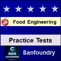 Food Engineering Practice Tests