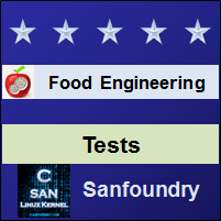 Food Engineering Tests