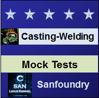 Casting, Forming and Welding I Mock Tests