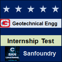 Geotechnical Engineering Internship Test