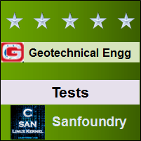 Geotechnical Engineering I Tests