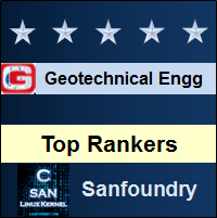 Top Rankers - Geotechnical Engineering