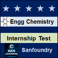 Engineering Chemistry II Internship Test
