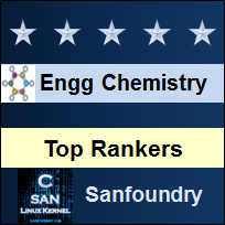 Top Rankers - Engineering Chemistry II
