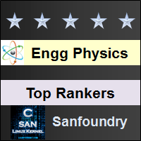 Top Rankers - Engineering Physics II
