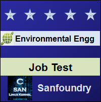 Environmental Engineering Job Test