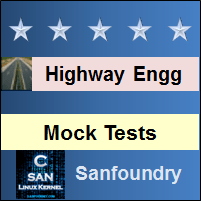 Highway Engineering Mock Tests