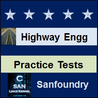 Highway Engineering Practice Tests