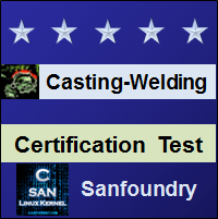 Casting, Forming and Welding II Certification Test