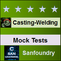 Casting, Forming and Welding II Mock Tests