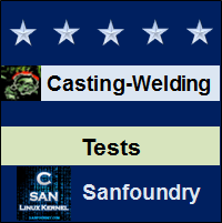 Casting, Forming & Welding II Tests