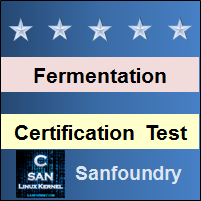 Fermentation Technology Certification Test