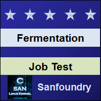 Fermentation Technology Job Test