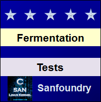Fermentation Technology Tests