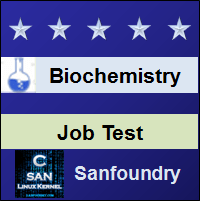 Biochemistry Job Test