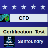 Computational Fluid Dynamics Certification Test