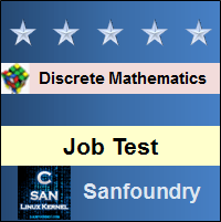 Discrete Mathematics Job Test